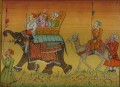 procesión con elefante de la India